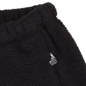 Alexander Wang Black Apple Embroidered Sweatpants