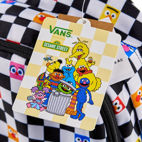 Vans Black Sesame Street Mini Backpack