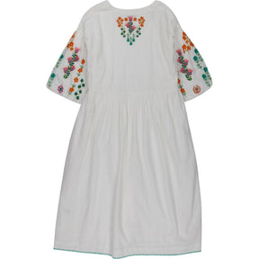 NRBY White Embroidered Dress