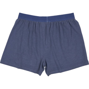 Hamilton & Hare Blue Boxer Button Shorts