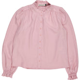 Baukjen Pink Tara Frill Neck Blouse