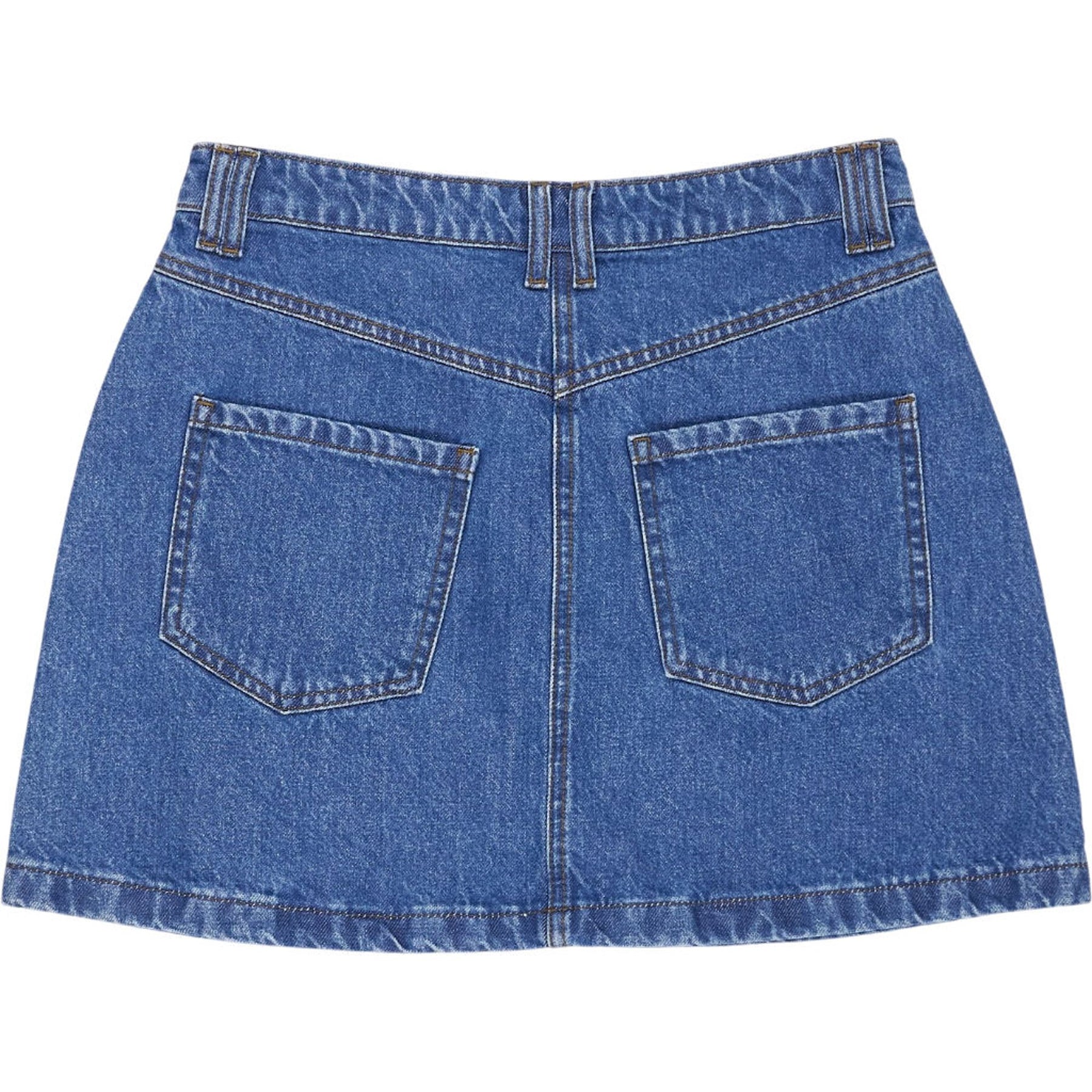 OMNES Blue Denim Ottie Skirt