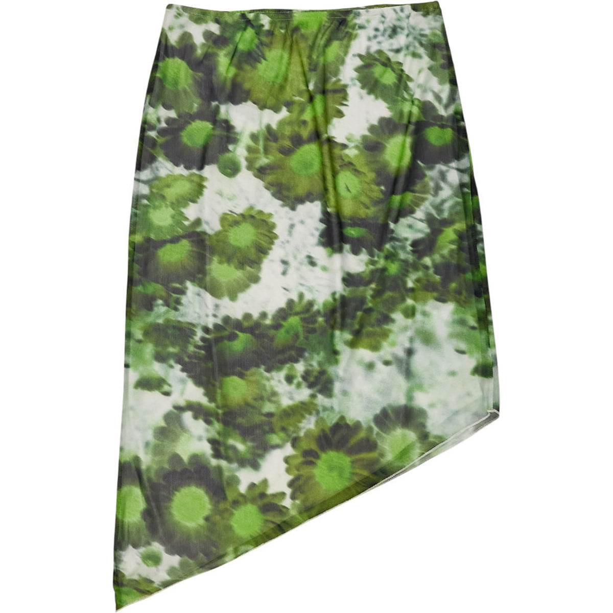 Motel Green Blurred Daisy Skirt
