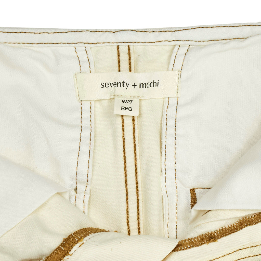 Seventy + Mochi Cream Midi Skirt