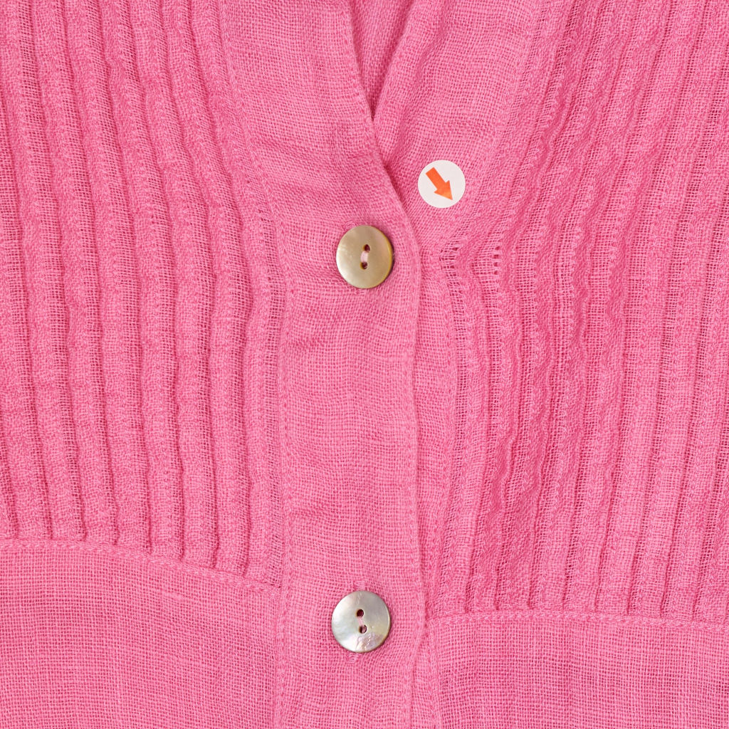 NRBY Pink Linen Dress