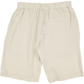 Hamilton & Hare Mini Cream Linen Shorts