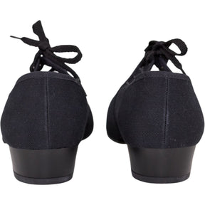Freed Black Canvas Tap Shoes
