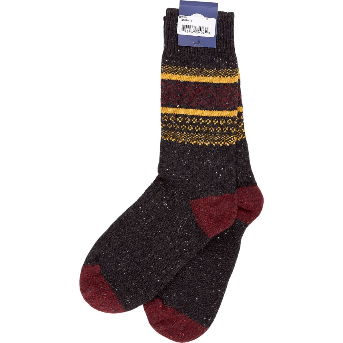 Corgi YMC Graphite Wool Blend Socks