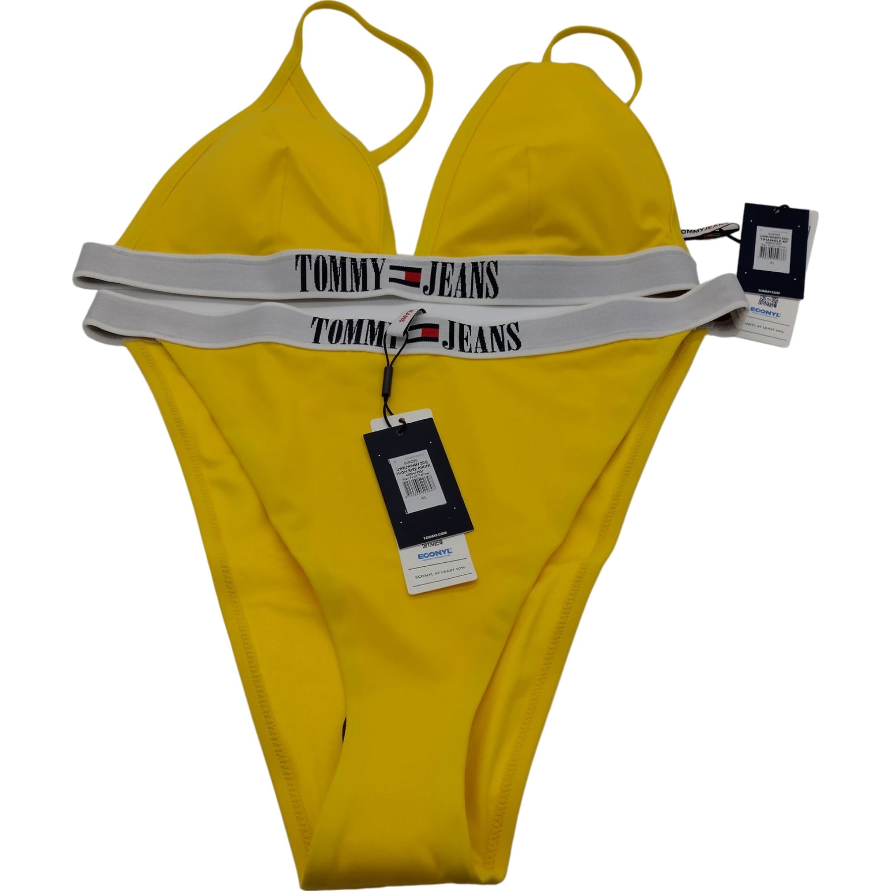 Tommy Jeans Yellow Bikini