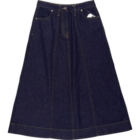 Moseley Road Blue Iris Denim Skirt