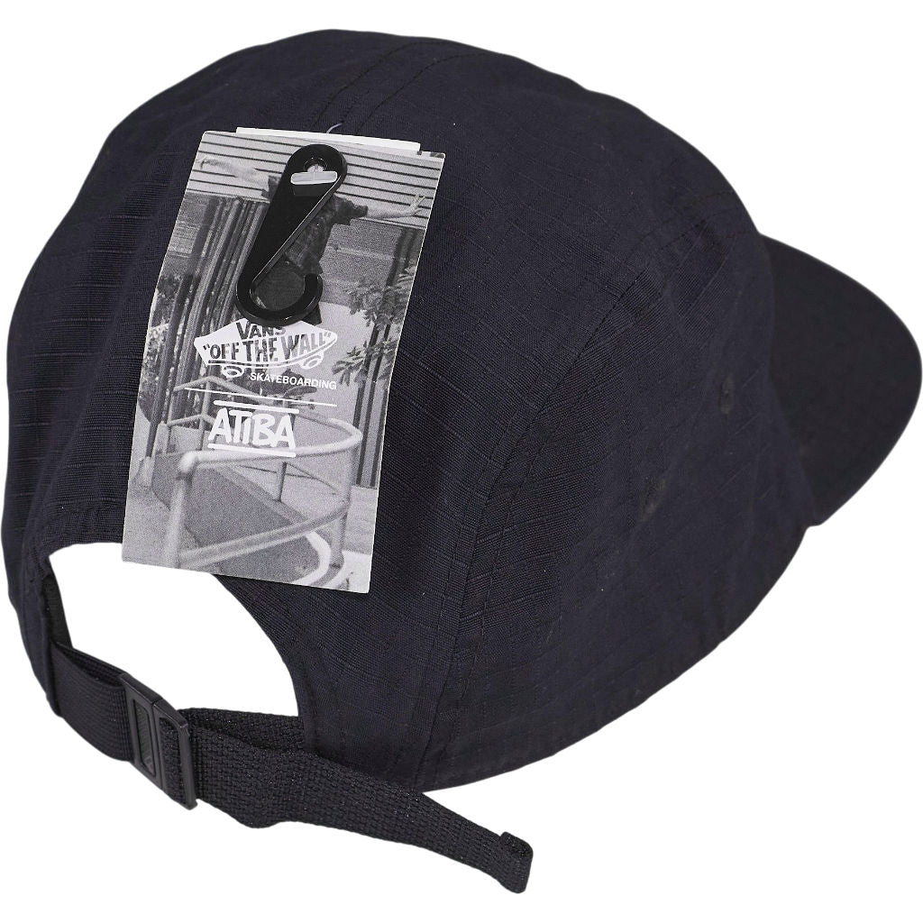 Vans Black Skate Atiba Haze 5 Panel Hat