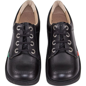 Kickers Black Leather Shoes