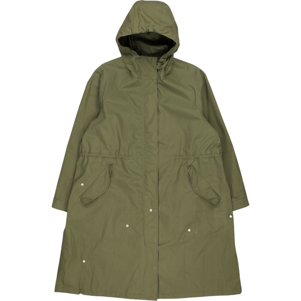 Uniqlo Green Hooded Coat