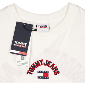 Tommy Jeans White Varsity Prep Tee