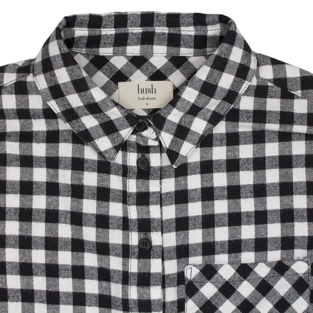 Hush Black Check Shirt