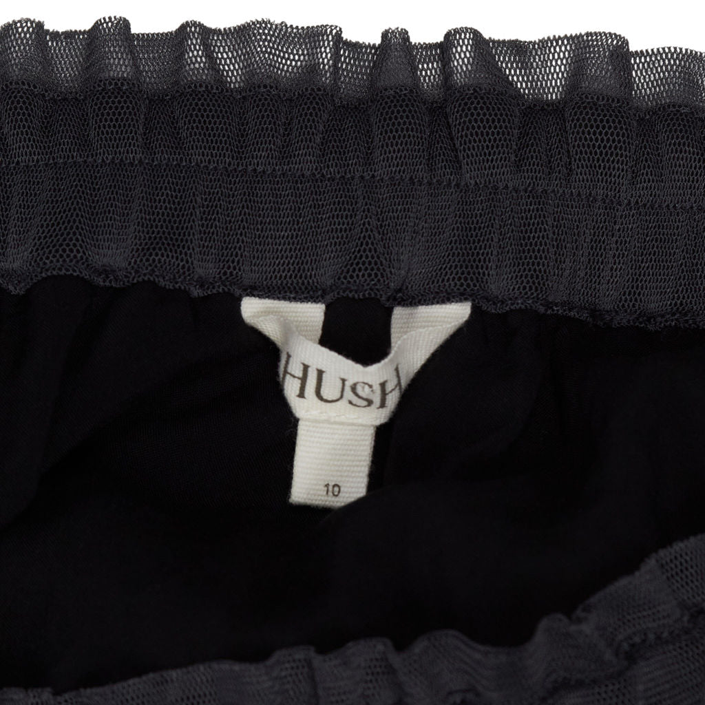 Hush Charcoal Tiered Tulle Skirt
