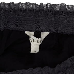 Hush Charcoal Tiered Tulle Skirt