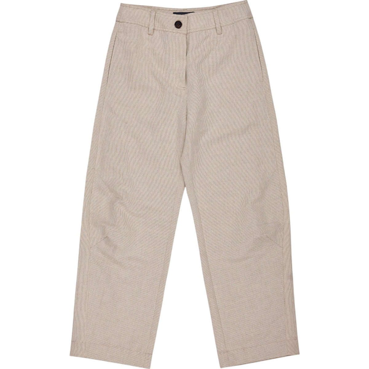 Wyse Beige Linen Trousers 1