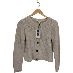 Seasalt Cornwall Tressa Aran Cable Knit Cardigan