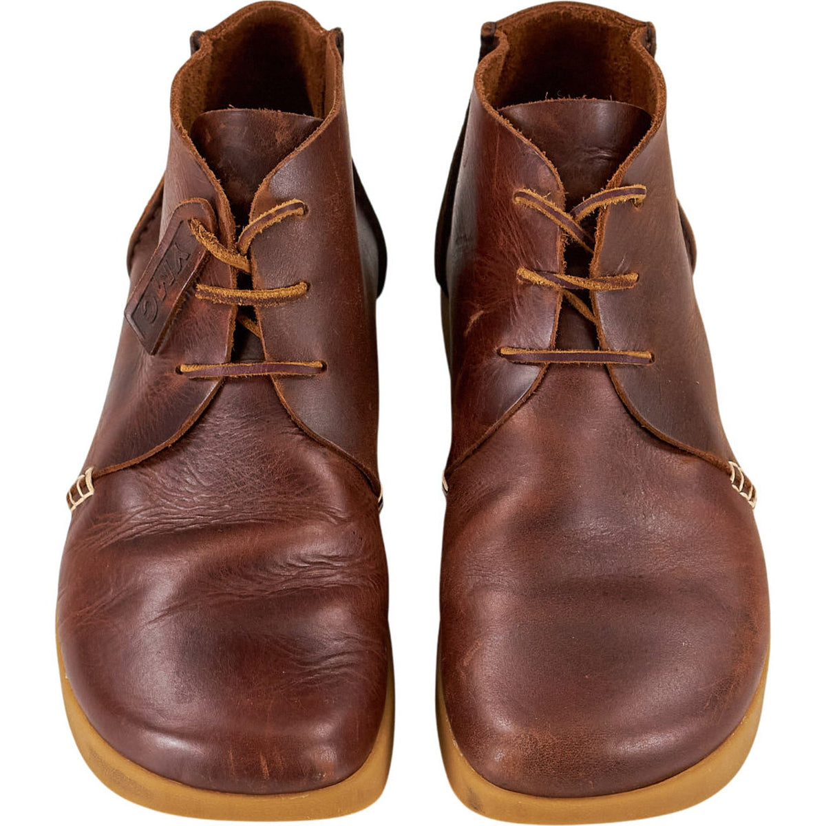 YMC Brown Leather Chukka Boots