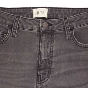 Hush Grey Agnes Straight Jeans