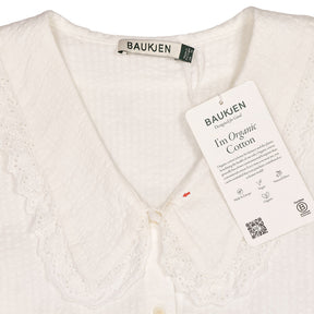 Baukjen White Marti Organic Cotton Blouse