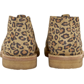 YMC Leopard Print Suede Desert Boots