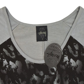 Stussy Grey Animal Print Dress