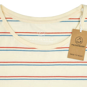 Passenger Ecru Stripe T-Shirt