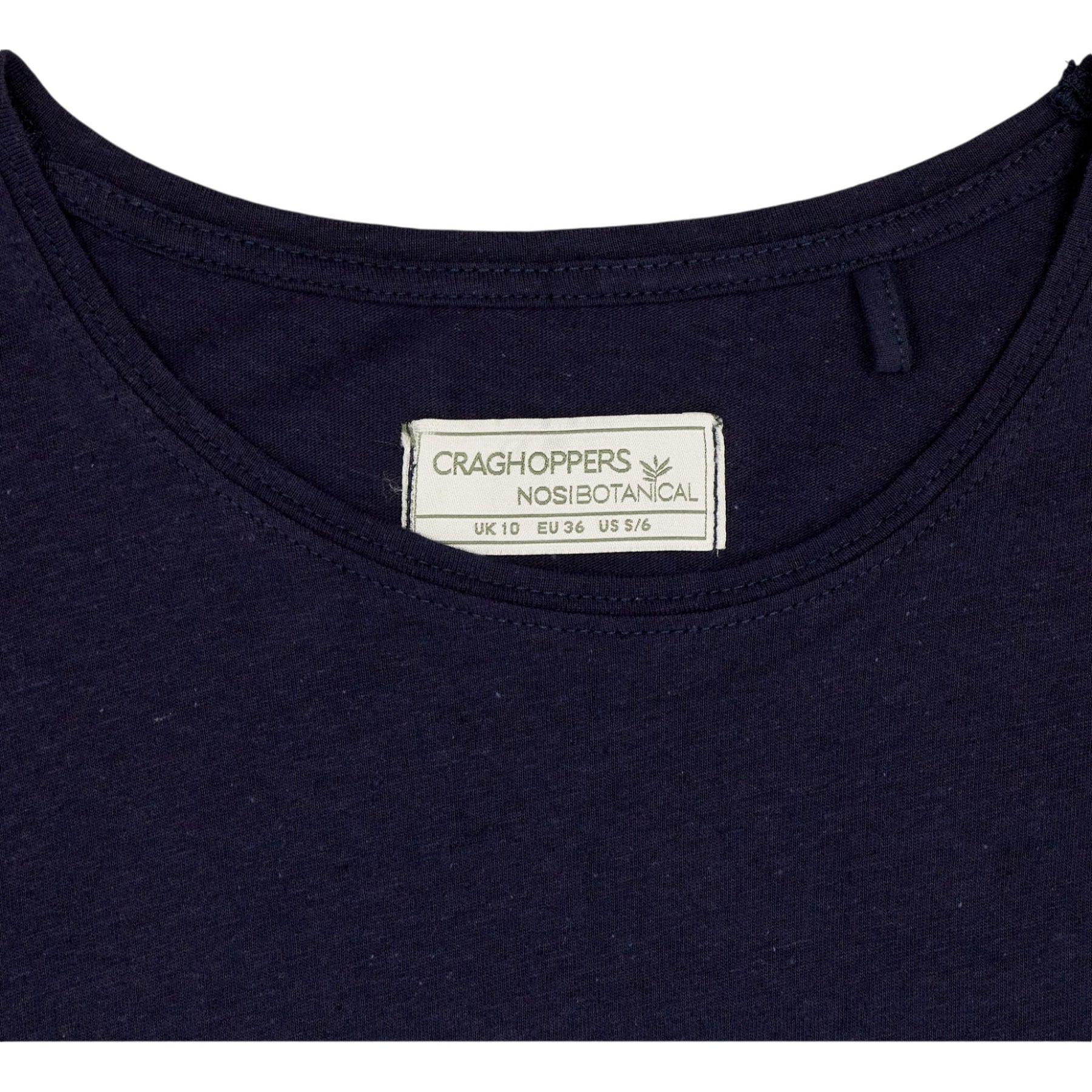 Craghoppers Navy Nosibotanical Long Sleeve Top