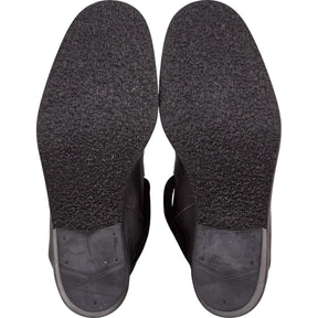 YMC Black Leather Slingback Shoes