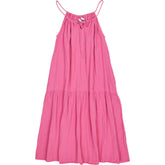 NRBY Pink Cotton Midi Dress