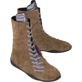 Pull & Bear Lueder Brown Suede High-Top Boots