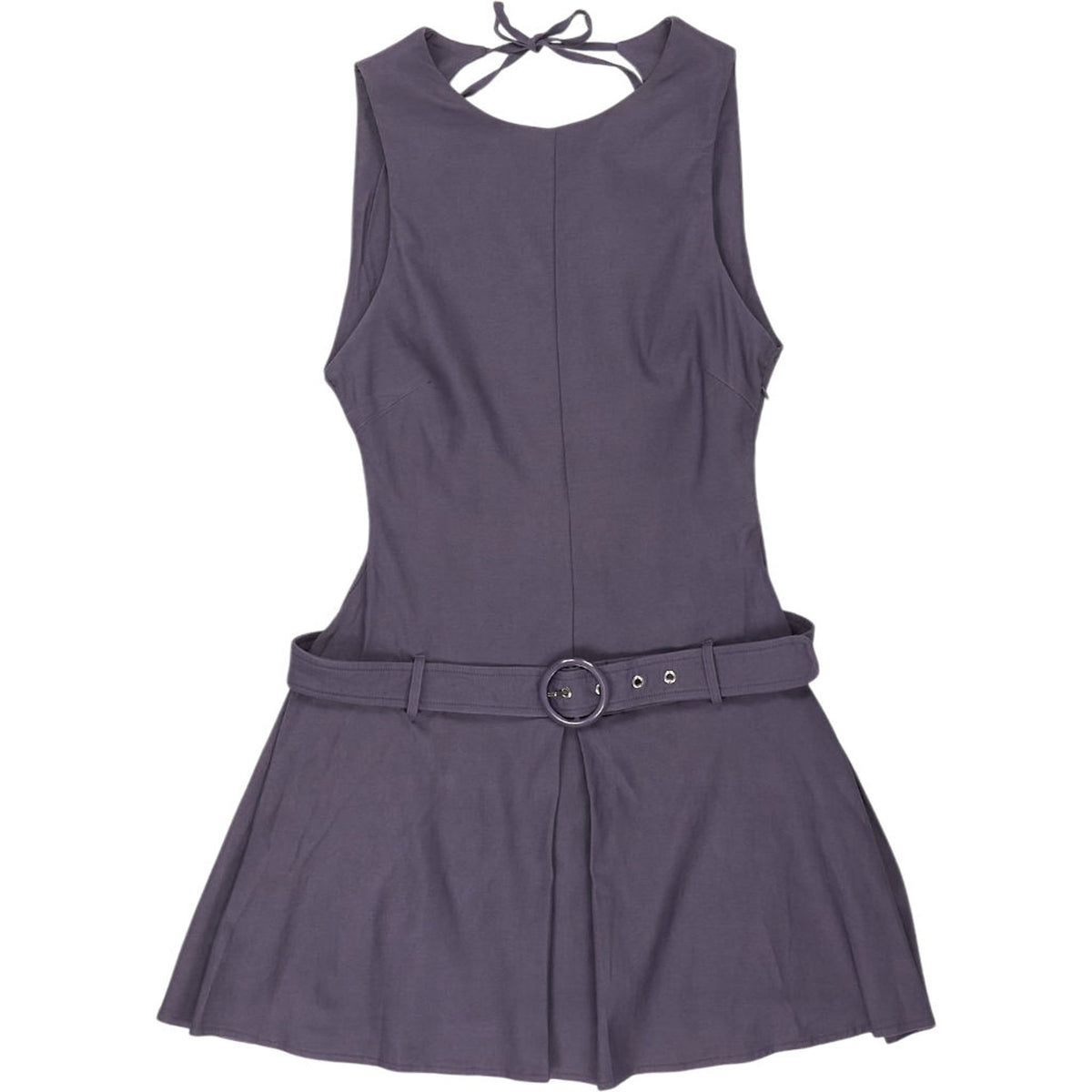 Motel Grey Avasha Backless Mini Dress