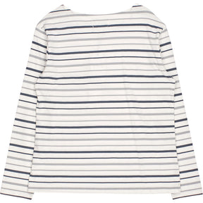 Seasalt Cornwall White Stripe Sailor Shirt