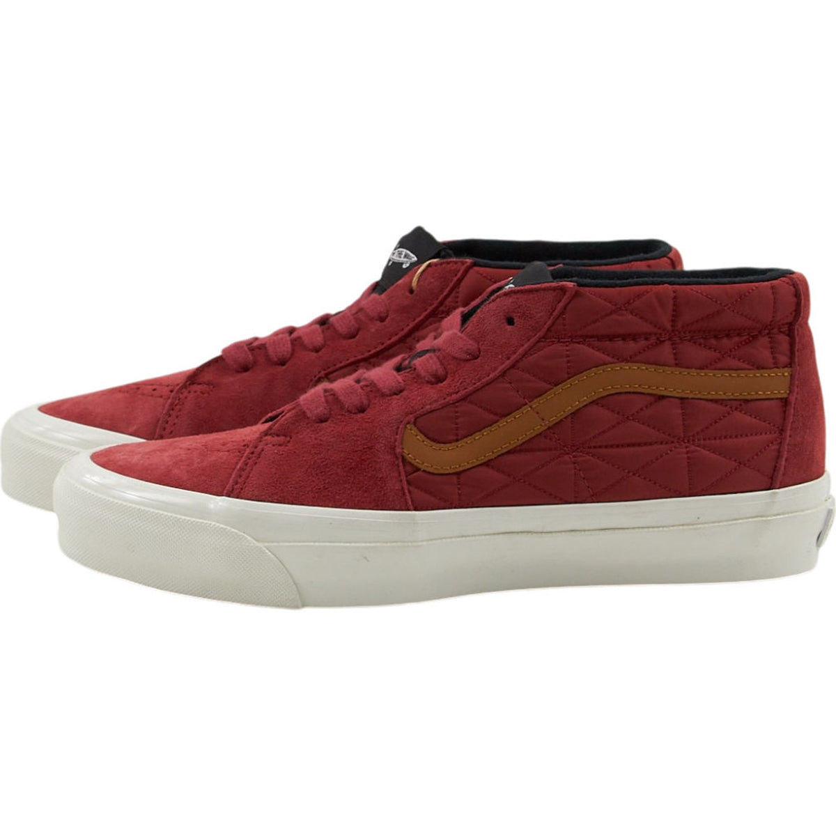 Vans Red Suede Trainers