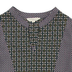 Beaufort & Blake Geometric Print Blouse