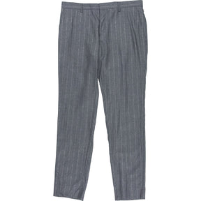Tommy Hilfiger Grey Striped Tailored Trousers