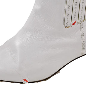 Mother of Pearl White Ankle Boots EU 40