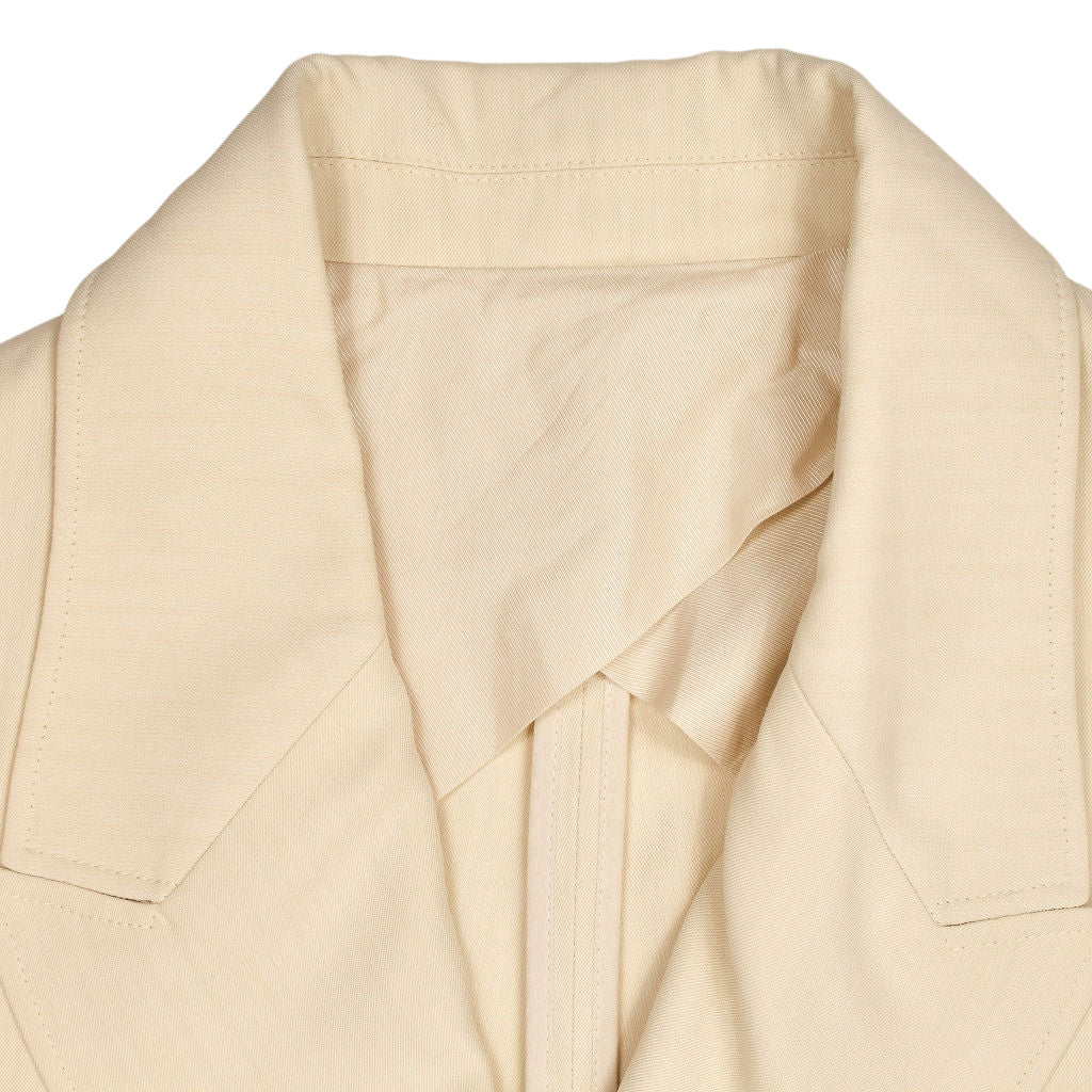 Studio Nicholson Biscuit Filli Double Breasted Jacket