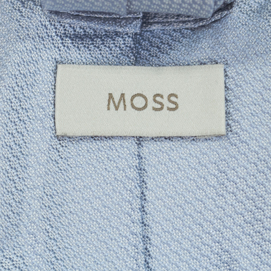 Moss Light Blue Patterned Tie Bundle x 3
