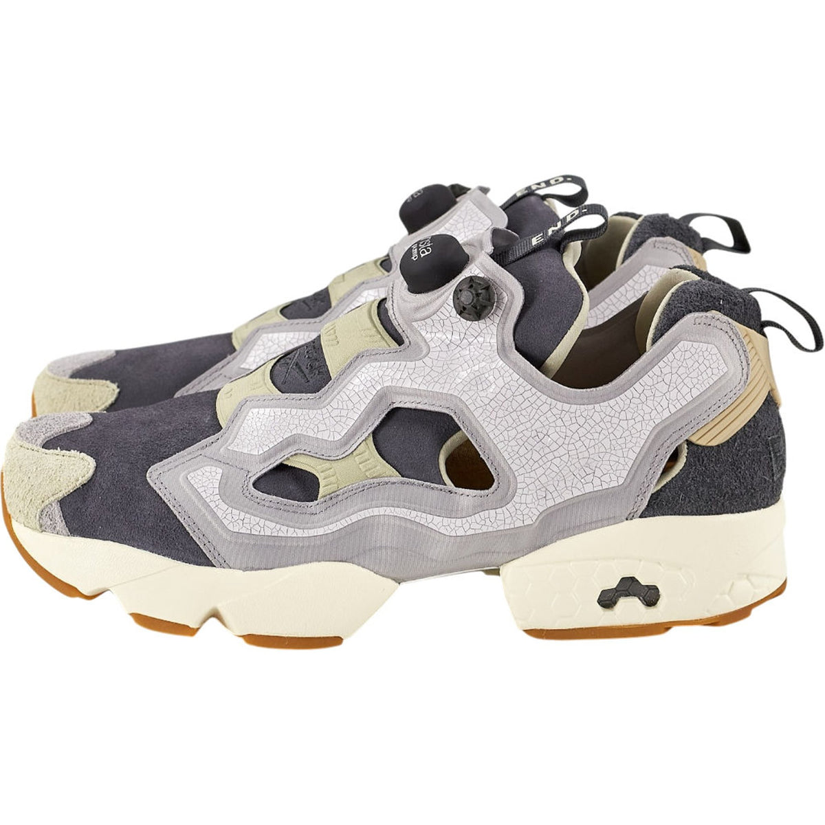 Reebok Grey InstaPump Fury Trainers