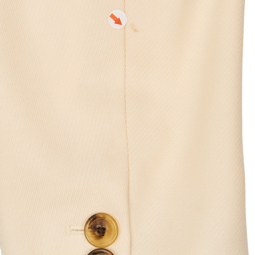 Bella Freud Cream Blazer Jacket