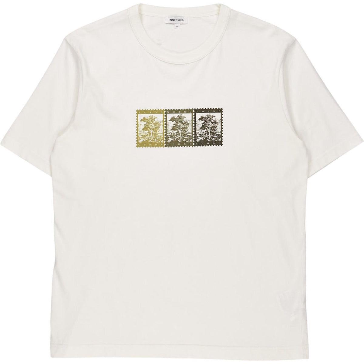 Norse Projects White Print T-Shirt