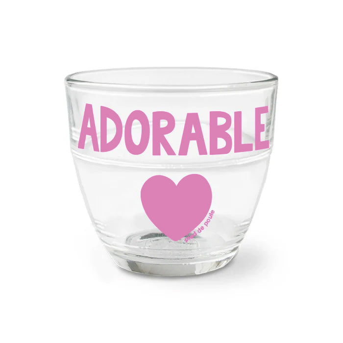 French Gigogne Duralex Canteen Glasses - 6 designs to choose from