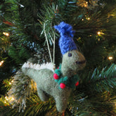Handmade Felt Decoration - Cosy David Dinosaur