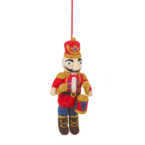 Handmade Felt Decoration - Nutcracker Ned