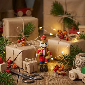 Handmade Felt Decoration - Nutcracker Ned