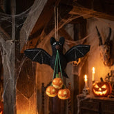 Handmade Felt 'Shadow the Bat' Hanging Halloween Decoration