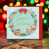 Wreath - Woodland Animals - pack of 8